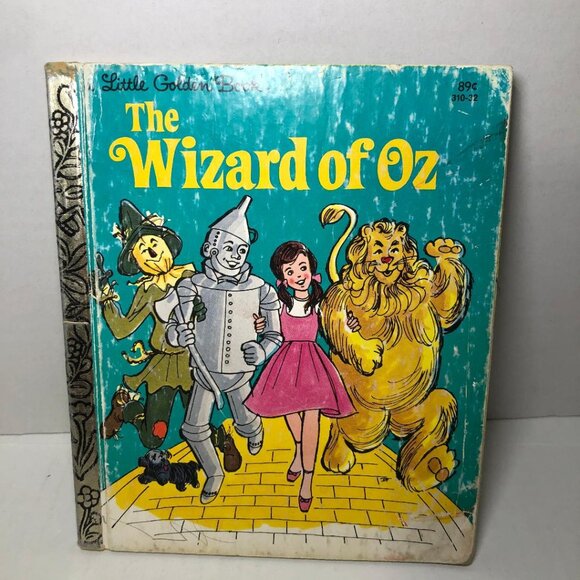 "The Wizard of Oz" ~ A Little Golden Book ~ #310-22 1975 - Vintage 70's - Picture 1 of 11